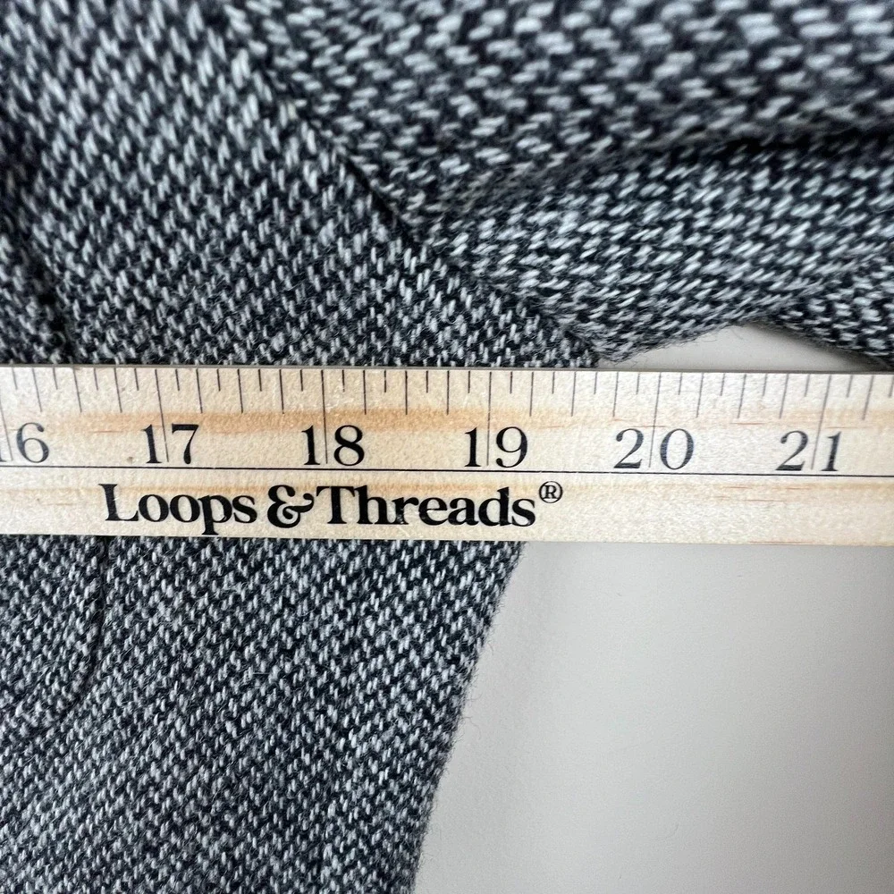 Lauren Ralph Lauren Wool Jacket Size 8 HerringboneTweed Career Preppy‎ Flaws